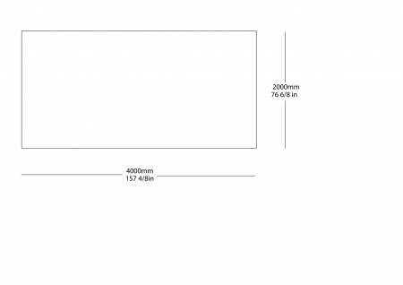 Tappeto 4000x2000mm