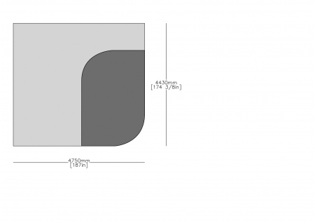 Tappeto 4750x4430mm